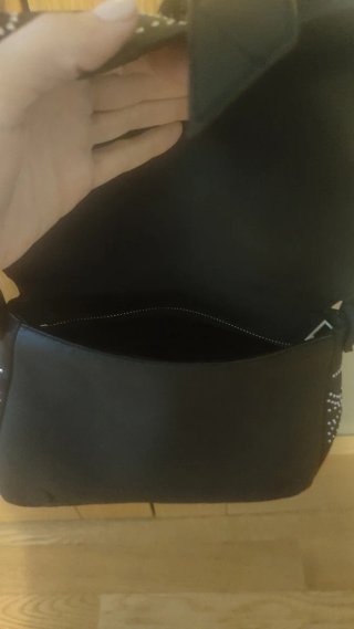 Bolso Desigual Negro con Tachuelas Plateadas