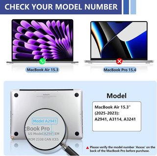 Koelaa 2x Filtro Privacidad MacBook Air 15''