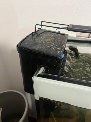 Filtro mochila para acuario