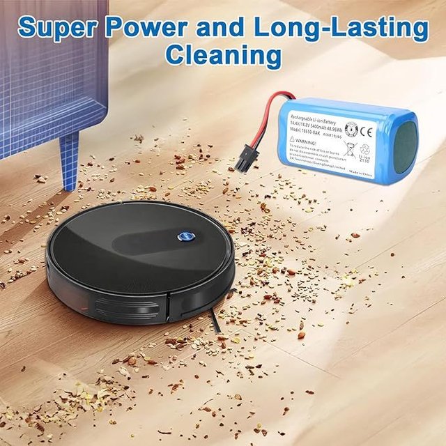 MXJFYY Batería aspiradora 3400mAh Bagotte BG800