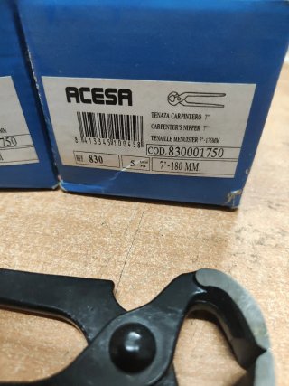 Tenaza Carpintero ACESA 7 (180 mm)