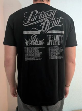 CAMISETA NEGRA - PARKWAY DRIVE / WOLF - XL y más..