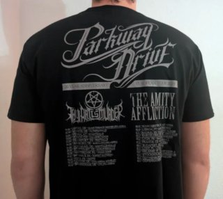 CAMISETA NEGRA - PARKWAY DRIVE / WOLF - XL y más..