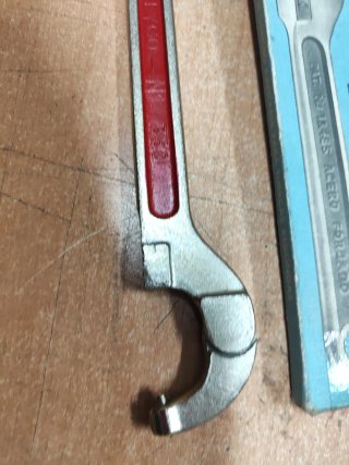 Llave Articulada Gancho Alyco 350-R