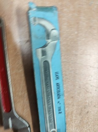 Llave Articulada Gancho Alyco 350-R