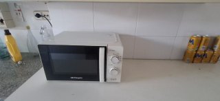 Microondas blanco Grill