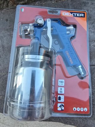 Pistola de succión Dexter para pintar