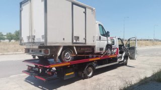 Grua portavehículos