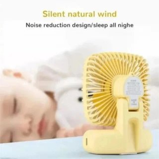 Ventilatore Ricaricabile Giallo