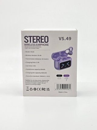 Cuffie Smart Stereo Wireless Lilla V5.49 NUOVE