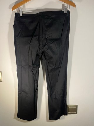 Pantalones Massimo Dutti Negros Rayas Finas