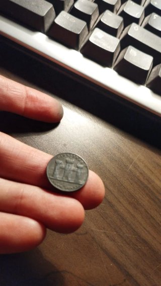 Moneda Gibraltar año 1842
