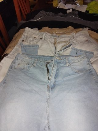 Lote Ropa Niña Talla 36 y M: 3 Pantalones, 3 Blusa