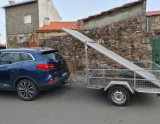 Vendo o cambio Remolque 1 eje por uno mas grande