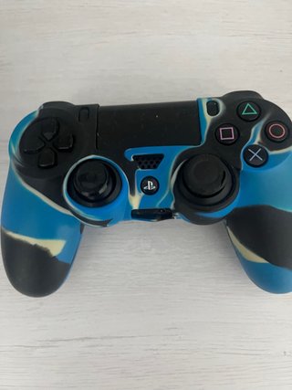Mando PS4 Sony Camuflaje Azul
