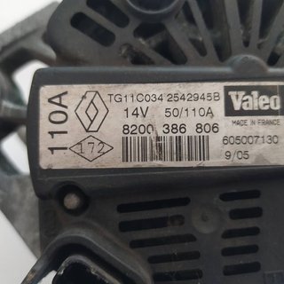 ALTERNADOR RENAULT MEGANE II BERLINA 5P 1.5 dCi Diesel