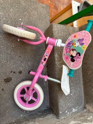 Bici de equilibrio infantil Minnie Mouse
