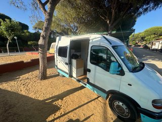 furgo camperizada. camper opel movano L2 H2