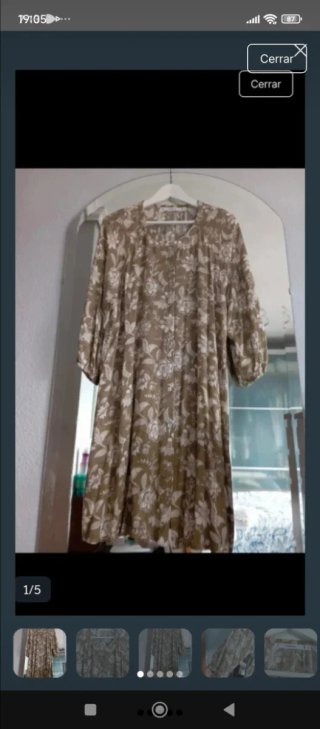 Vestido Women'secret estampado floral