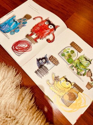 (2-4años)El monstruo de colores