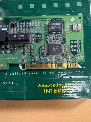 Tarjeta RDSI PCI Ovislink SC100P