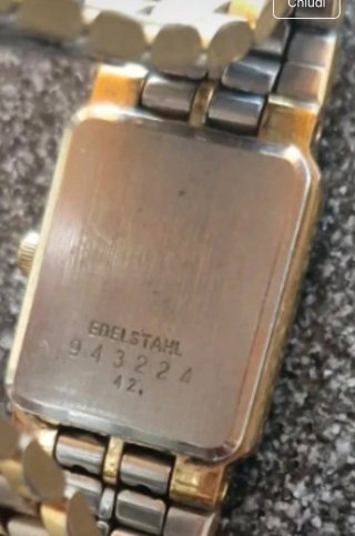 Orologio Vintage Dugena Donna Bicolore