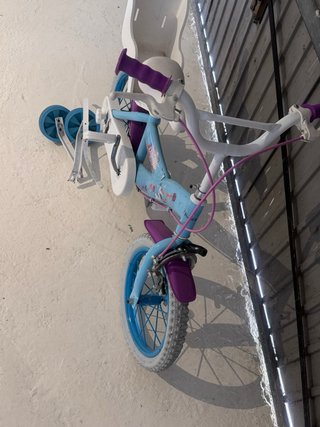 Bicicleta Frozen con Ruedines