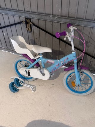 Bicicleta Frozen con Ruedines