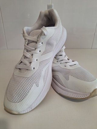 Zapatillas deportivas blancas mujer T41 SEMINUEVAS