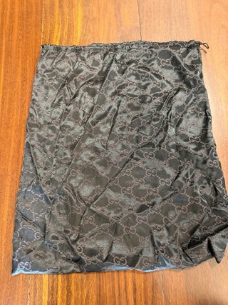 Bolsa de tela Gucci negra