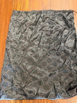 Bolsa de tela Gucci negra