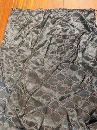 Bolsa de tela Gucci negra