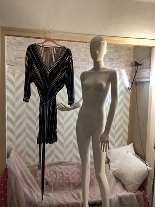 Vestido H&M Diplomático 3XL con Bolsillos
