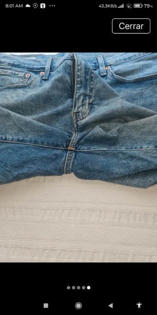 Pantalón corto Levi's hombre azul