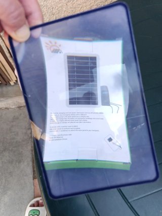 Cargador Solar Portátil USB