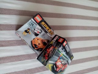 Scatole vuote Lego Speed Champions 2 Scatole