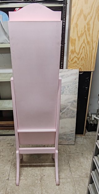 Joyero infantil rosa con espejo