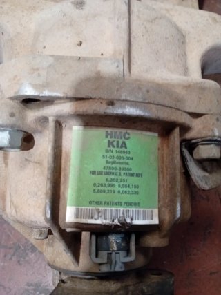 Diferencial Trasero Hyundai Santa Fe 47800-39300