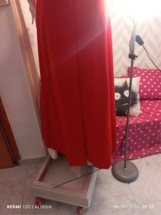 Vestido fiesta escote barco XL- XXL