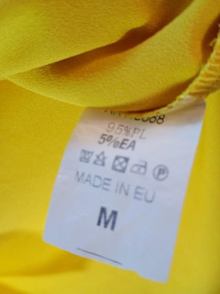 Camicetta estiva gialla