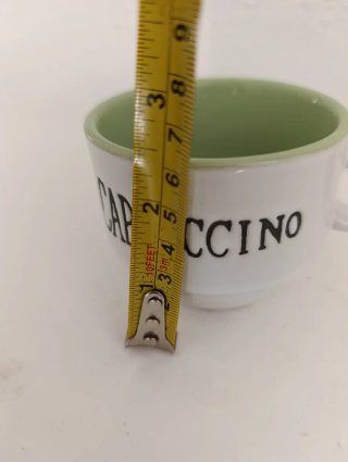 Juego 4 tazas de café Cappuccino