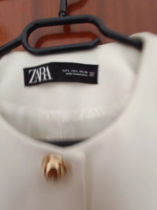 Giacca Zara Donna Bianca L