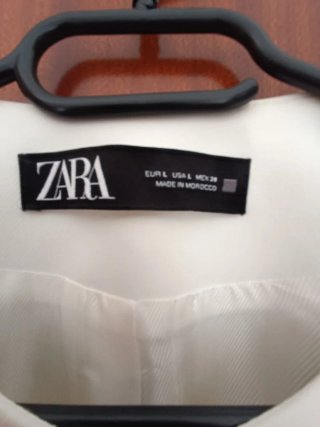 Giacca Zara Donna Bianca L