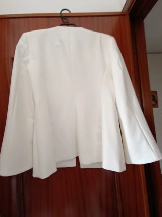 Giacca Zara Donna Bianca L