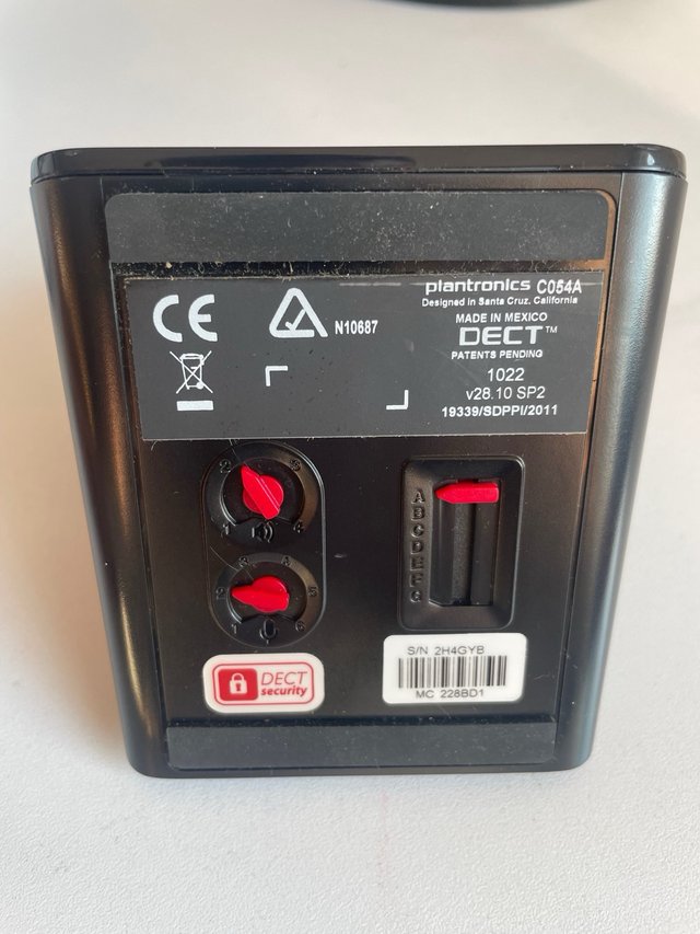 Auricular Bluetooth Plantronics Negro