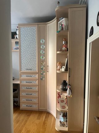 Habitación juvenil con cama+almacenaje +escritorio