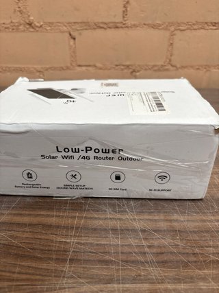Router Repetidor Exterior 4G WiFi Solar 6W IP66