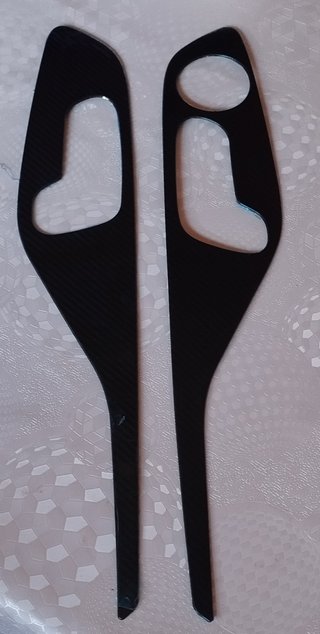Embellecedores Puerta Alfa Romeo Carbono