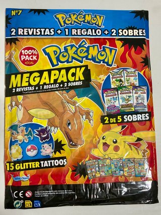 Pokemon Megapack Revistas + Sobres + Regalo