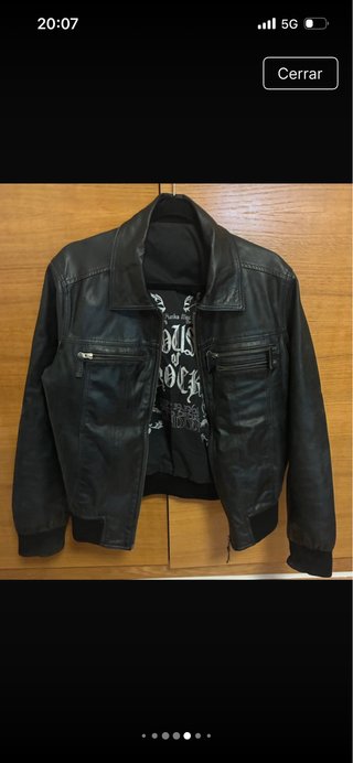 Cazadora de Piel OAKWOOD. Piel Auténtica 100%